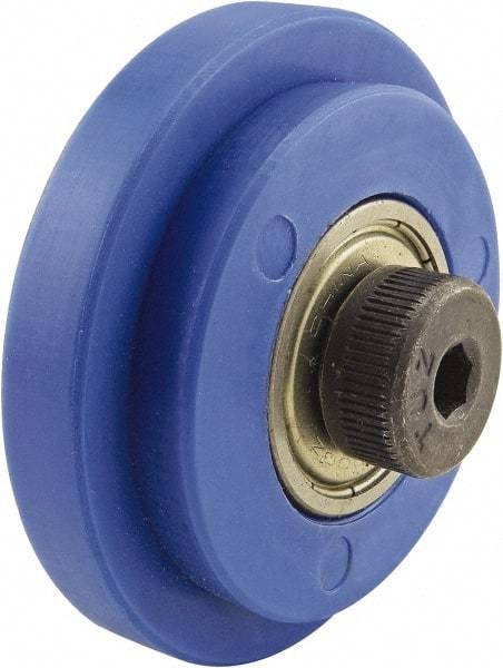 80/20 Inc. - Open Shelving Roller Wheels - Nylon, Use with 40 Series - Americas Industrial Supply
