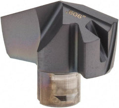 Iscar - Series ICP, 0.606" Diam Grade IC908 140° Replaceable Drill Tip - Carbide, TiAlN Finish, 15 Seat Size, Through Coolant - Americas Industrial Supply
