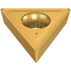 Iscar - TCMT220508 Grade IC8250 Carbide Turning Insert - TiCN/Al2O3/TiN Finish, 60° Triangle, 1/2" Inscr Circle, 5mm Thick, 1/32" Corner Radius - Americas Industrial Supply