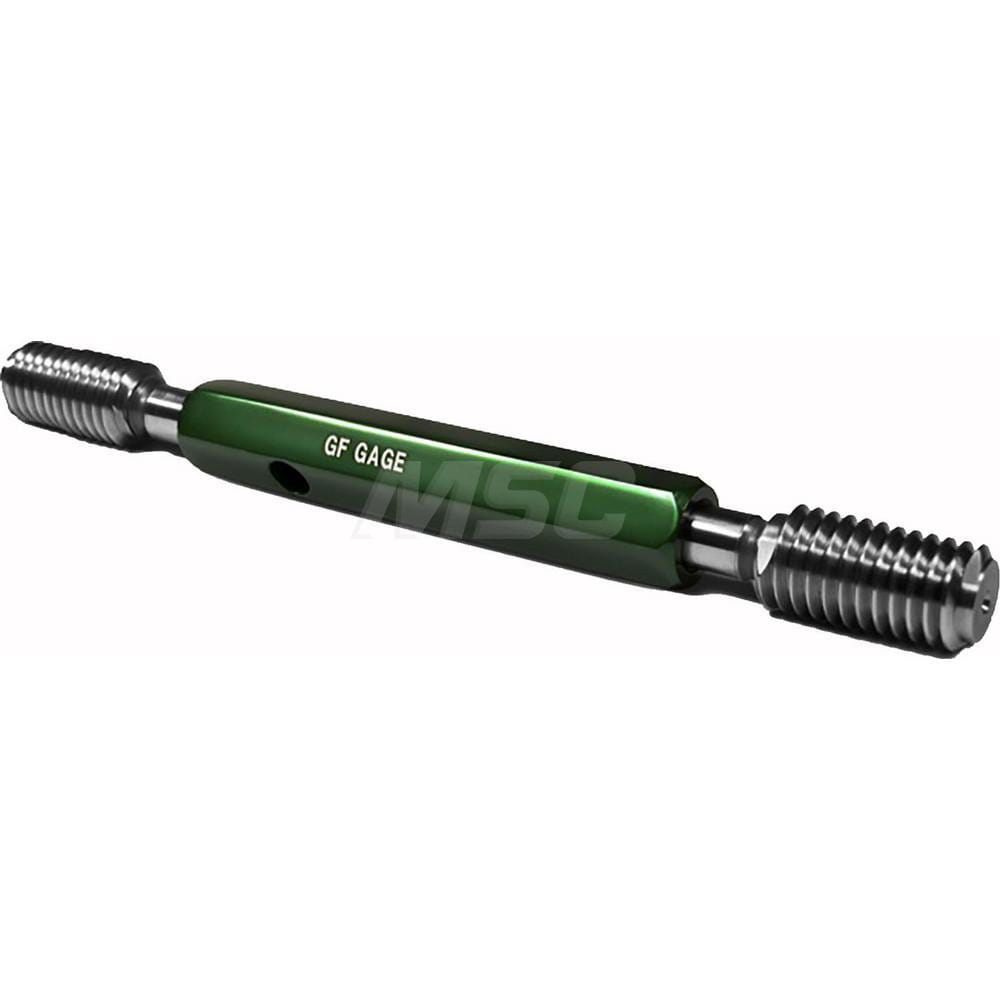 Pipe Thread Plug Gage: Straight, 3-8, Double End