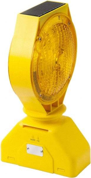 TAPCO - 7-1/2" Wide Barricade Light - Amber - Americas Industrial Supply