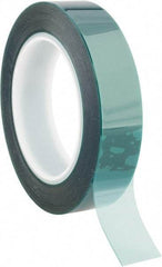 3M - 1" Wide x 72 Yd Long Green Polyester Film Masking Tape - Series 8992, 3.2 mil Thick - Americas Industrial Supply