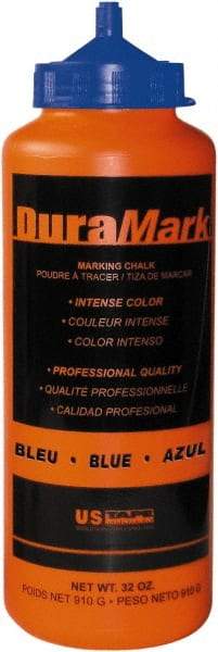 US Tape - 32 oz Container Chalk Refill - Blue - Americas Industrial Supply