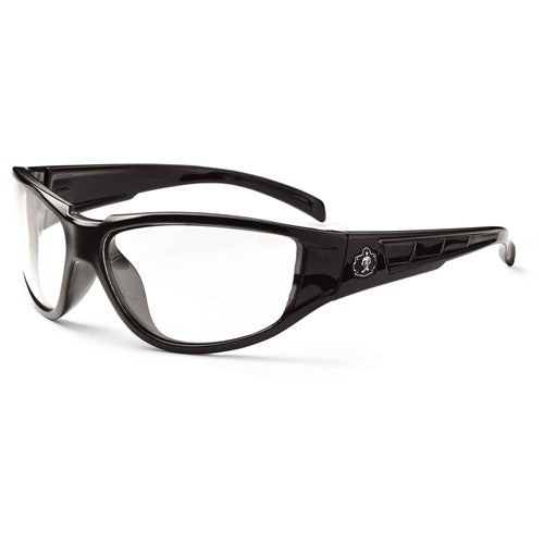 Njord Clear Lens Black Safety Glasses - Americas Industrial Supply