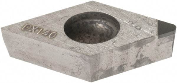 Tungaloy - DCGW32.52 Grade DX140 Polycrystalline Diamond (PCD) Turning Insert - 55° Diamond, 5/32" Thick, 1/32" Corner Radius - Americas Industrial Supply