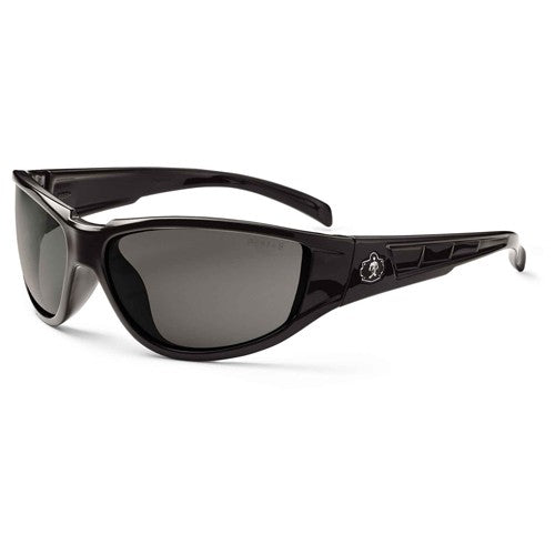 Njord Smoke Lens Black Safety Glasses - Americas Industrial Supply