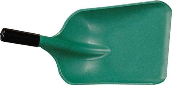 Remco - 18" High x 14" Wide Square Plastic Scoop - 40-1/2" Long Plastic D-Grip Handle - Americas Industrial Supply