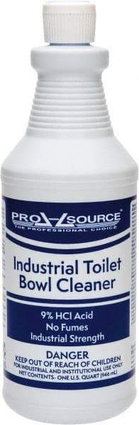 PRO-SOURCE - 1 qt Bottle Liquid Bathroom Cleaner - Mint Scent, Toilet Bowl - Americas Industrial Supply