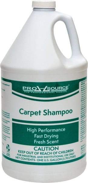 PRO-SOURCE - 1 Gal Bottle Carpet & Upholstery Cleaner - Clean/Fresh Scent, Use on Carpet Cleaning - Americas Industrial Supply