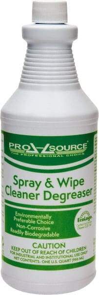 PRO-SOURCE - 32 oz Bottle Cleaner/Degreaser - Liquid, Butyl-Free, Fruit - Americas Industrial Supply