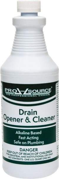 PRO-SOURCE - 32 oz Liquid Drain Opener - Unscented Scent - Americas Industrial Supply