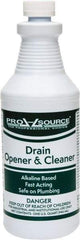 PRO-SOURCE - 32 oz Liquid Drain Opener - Unscented Scent - Americas Industrial Supply