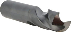 Guhring - 20.5mm 118° Spiral Flute High Speed Steel Screw Machine Drill Bit - Oxide Finish, Right Hand Cut, 68mm Flute Length, 136mm OAL, Standard Point, Straight Shank - Americas Industrial Supply
