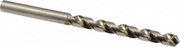 Guhring - 6.4mm 118° Cobalt Jobber Drill - Bright Finish, Right Hand Cut, Spiral Flute, Straight Shank, 101mm OAL, Four Facet, Split Point - Americas Industrial Supply
