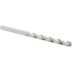 Guhring - #15 118° Cobalt Jobber Drill - Bright Finish, Right Hand Cut, Spiral Flute, Straight Shank, 80mm OAL, Four Facet, Split Point - Americas Industrial Supply