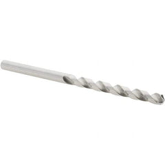Guhring - #20 118° Cobalt Jobber Drill - Bright Finish, Right Hand Cut, Spiral Flute, Straight Shank, 75mm OAL, Four Facet, Split Point - Americas Industrial Supply