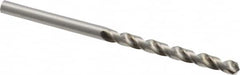 Guhring - #21 118° Cobalt Jobber Drill - Bright Finish, Right Hand Cut, Spiral Flute, Straight Shank, 75mm OAL, Four Facet, Split Point - Americas Industrial Supply