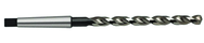 7.5mm Dia. - HSS - 1MT - 130° Point - Parabolic Taper Shank Drill-Nitrited Lands - Americas Industrial Supply