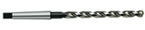 21/32 Dia. - HSS - 2MT - 130° Point - Parabolic Taper Shank Drill-Surface Treated - Americas Industrial Supply