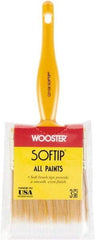 Wooster Brush - 3" Synthetic General Purpose Paint Brush - 2-11/16" Bristle Length, Plastic Handle - Americas Industrial Supply