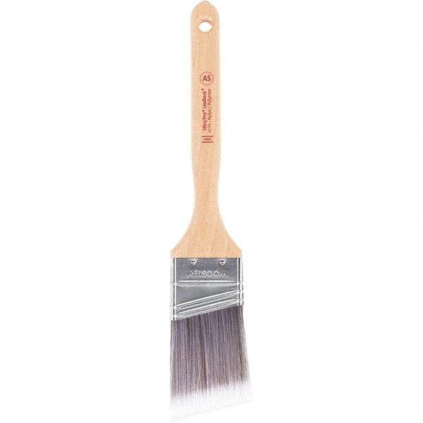 Wooster Brush - 2" Synthetic General Purpose Paint Brush - 2-11/16" Bristle Length, Maple Handle - Americas Industrial Supply