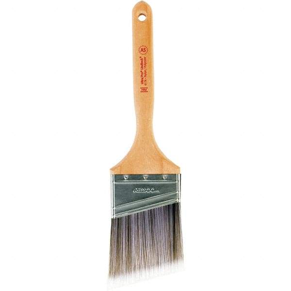 Wooster Brush - 3" Synthetic Paint Brush - 3-3/16" Bristle Length, Maple Handle - Americas Industrial Supply