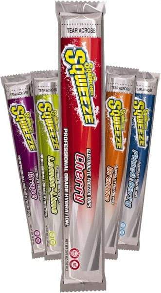 Sqwincher - 3 oz Pack Assorted Flavors Freeze Pop - Liquid Concentrate, Yields 3 oz - Americas Industrial Supply
