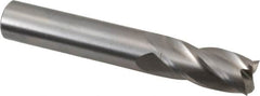 OSG - 14mm, 30mm LOC, 14mm Shank Diam, 89mm OAL, 4 Flute, Solid Carbide Square End Mill - Single End, Uncoated, Spiral Flute, 30° Helix, Centercutting, Right Hand Cut, Right Hand Flute, Series 404 - Americas Industrial Supply