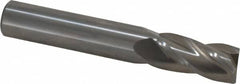 OSG - 12mm, 25mm LOC, 12mm Shank Diam, 76mm OAL, 4 Flute, Solid Carbide Square End Mill - Single End, Uncoated, Spiral Flute, 30° Helix, Centercutting, Right Hand Cut, Right Hand Flute, Series 404 - Americas Industrial Supply