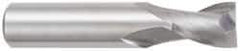 OSG - 3/4", 1" LOC, 3/4" Shank Diam, 3" OAL, 2 Flute, Solid Carbide Square End Mill - Single End, TiAlN Finish, Spiral Flute, 30° Helix, Centercutting, Right Hand Cut, Right Hand Flute, Series 412 - Americas Industrial Supply