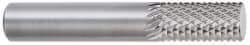 OSG - 3/16" Diam, 5/8" LOC, Plain End, Solid Carbide Diamond Pattern Router Bit - Right Hand Cut, 2" OAL, 1/4" Shank Diam, Use on Fiberglass - Americas Industrial Supply