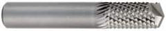 OSG - 1/4" Diam, 3/4" LOC, Drill Point End, Solid Carbide Diamond Pattern Router Bit - Right Hand Cut, 2" OAL, 1/4" Shank Diam, Use on Fiberglass - Americas Industrial Supply