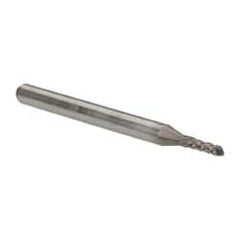 OSG - 1/16" Diam, 3/16" LOC, Drill Point End, Solid Carbide Diamond Pattern Router Bit - Right Hand Cut, 1-1/2" OAL, 1/8" Shank Diam, Use on Fiberglass - Americas Industrial Supply