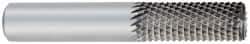 OSG - 1/4" Diam, 3/4" LOC, Burr End, Solid Carbide Diamond Pattern Router Bit - Right Hand Cut, 2-1/2" OAL, 1/4" Shank Diam, Use on Fiberglass - Americas Industrial Supply