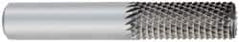 OSG - 1/4" Diam, 3/4" LOC, Burr End, Solid Carbide Diamond Pattern Router Bit - Right Hand Cut, 2-1/2" OAL, 1/4" Shank Diam, Use on Fiberglass - Americas Industrial Supply