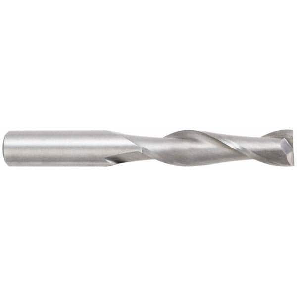 OSG - 5/8", 2-1/4" LOC, 5/8" Shank Diam, 5" OAL, 2 Flute, Solid Carbide Square End Mill - Americas Industrial Supply