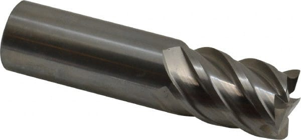 OSG - 1", 1-1/2" LOC, 1" Shank Diam, 4" OAL, 5 Flute, Solid Carbide Square End Mill - Americas Industrial Supply