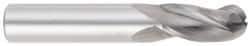 OSG - 1" Diam, 1-1/2" LOC, 3 Flute Solid Carbide Ball End Mill - Uncoated, Single End, 4" OAL, 1" Shank Diam, Spiral Flute - Americas Industrial Supply