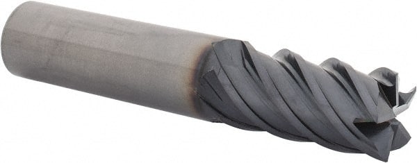 OSG - 3/4", 1-1/2" LOC, 3/4" Shank Diam, 4" OAL, 5 Flute, Solid Carbide Square End Mill - Americas Industrial Supply