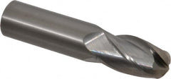 OSG - 22mm Diam, 38mm LOC, 4 Flute Solid Carbide Ball End Mill - Uncoated, Single End, 102mm OAL, 22mm Shank Diam, Spiral Flute - Americas Industrial Supply