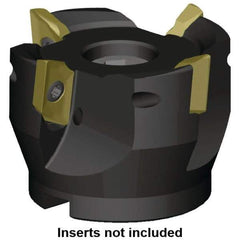 Kennametal - 3 Inserts, 2" Cutter Diam, 0.63" Max Depth of Cut, Indexable High-Feed Face Mill - 3/4" Arbor Hole Diam, 1.574" High, C5720VZ16-A2.00Z3R Toolholder, ZDET16M... Inserts, Series 5720VZ - Americas Industrial Supply