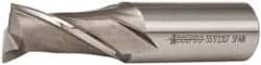 Accupro - 1", 1-5/8" LOC, 1" Shank Diam, 4-1/8" OAL, 2 Flute, Powdered Metal Square End Mill - Single End, Uncoated, Spiral Flute, 30° Helix, Centercutting, Right Hand Cut, Right Hand Flute - Americas Industrial Supply