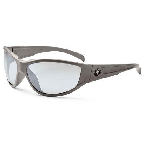 Njord In/Outdoor Lens Matte Gray Safety Glasses - Americas Industrial Supply