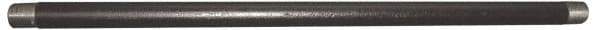 Value Collection - Schedule 160, 1-1/4" Diam x 8" Long Black Pipe Nipple - Threaded - Americas Industrial Supply