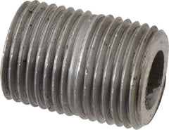 Value Collection - Schedule 160, 1/2" Diam Black Pipe Nipple - Threaded - Americas Industrial Supply