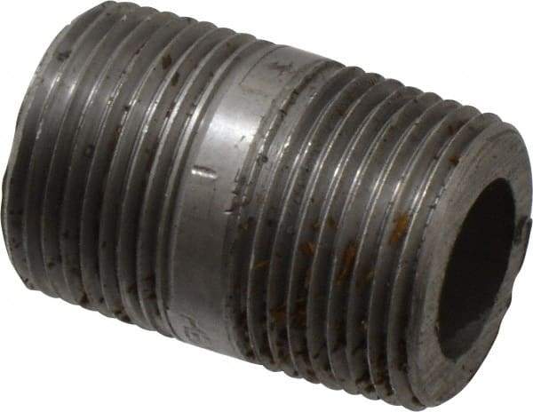 Value Collection - Schedule 160, 3/4" Diam x 1-1/2" Long Black Pipe Nipple - Threaded - Americas Industrial Supply