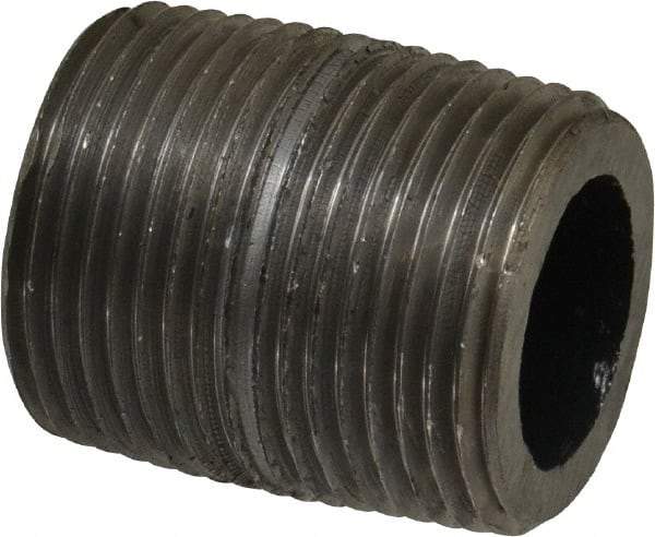 Value Collection - Schedule 160, 1" Diam Black Pipe Nipple - Threaded - Americas Industrial Supply