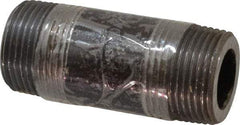 Value Collection - Schedule 160, 1" Diam x 3" Long Black Pipe Nipple - Threaded - Americas Industrial Supply