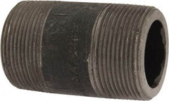 Value Collection - Schedule 160, 1-1/2" Diam x 3" Long Black Pipe Nipple - Threaded - Americas Industrial Supply