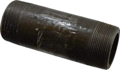 Value Collection - Schedule 160, 2" Diam x 6" Long Black Pipe Nipple - Threaded - Americas Industrial Supply